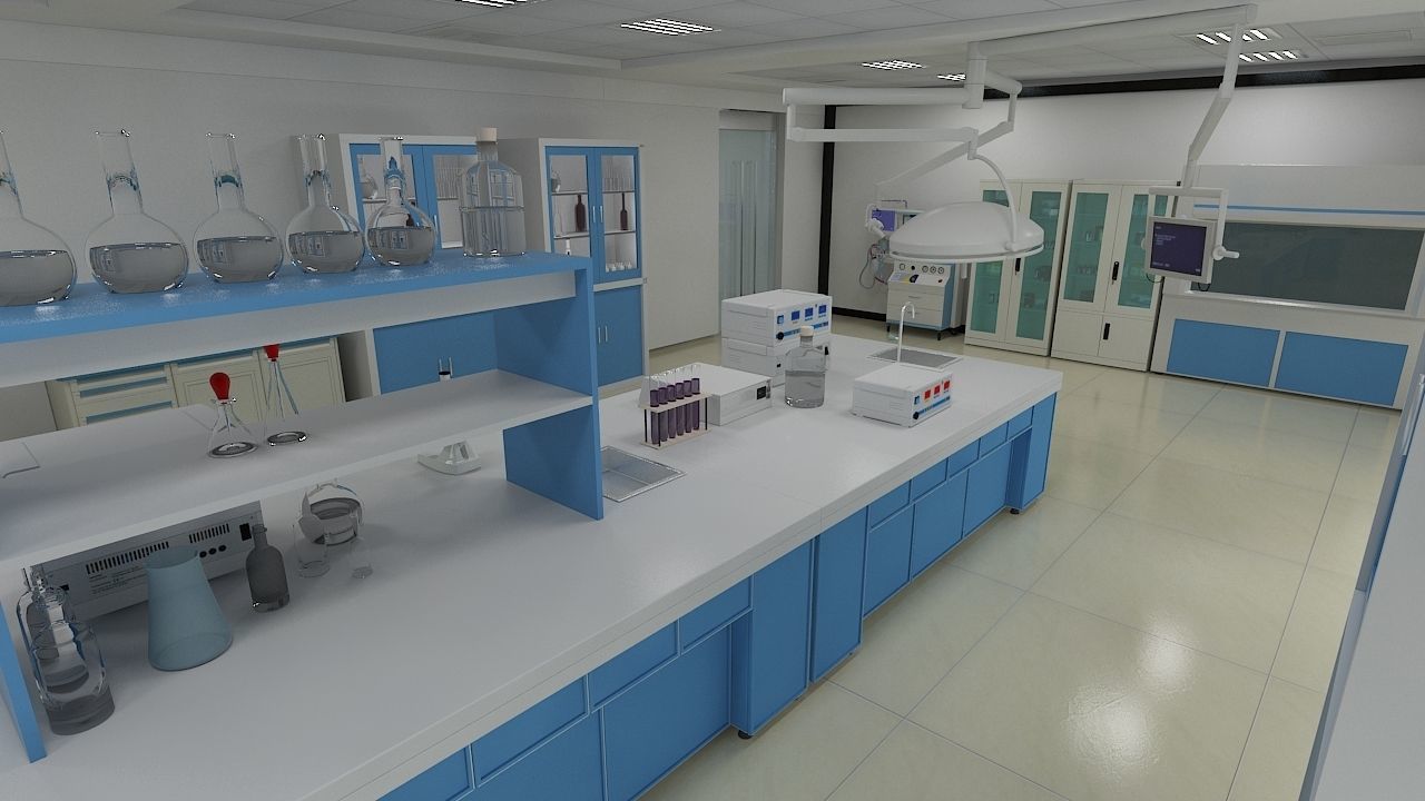 Cgtrader - Laboratory 3D model
