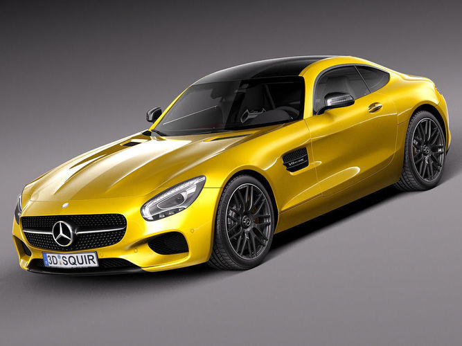 Mercedes-Benz AMG GT S 2016 3D Model