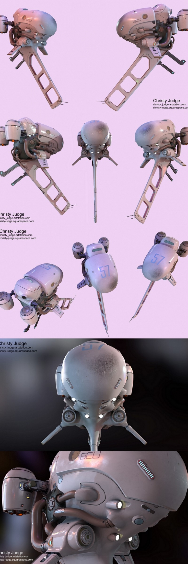Sentinel Drone – 3D Model