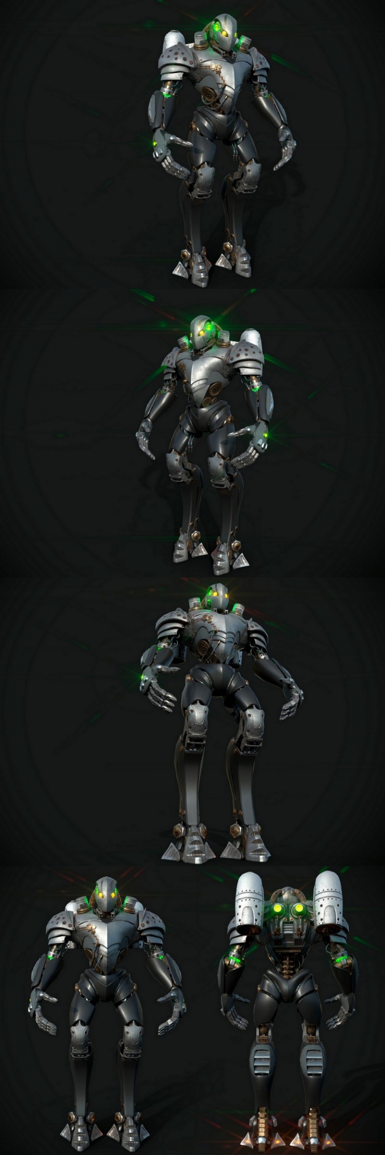 Assault Bot – 3D Model