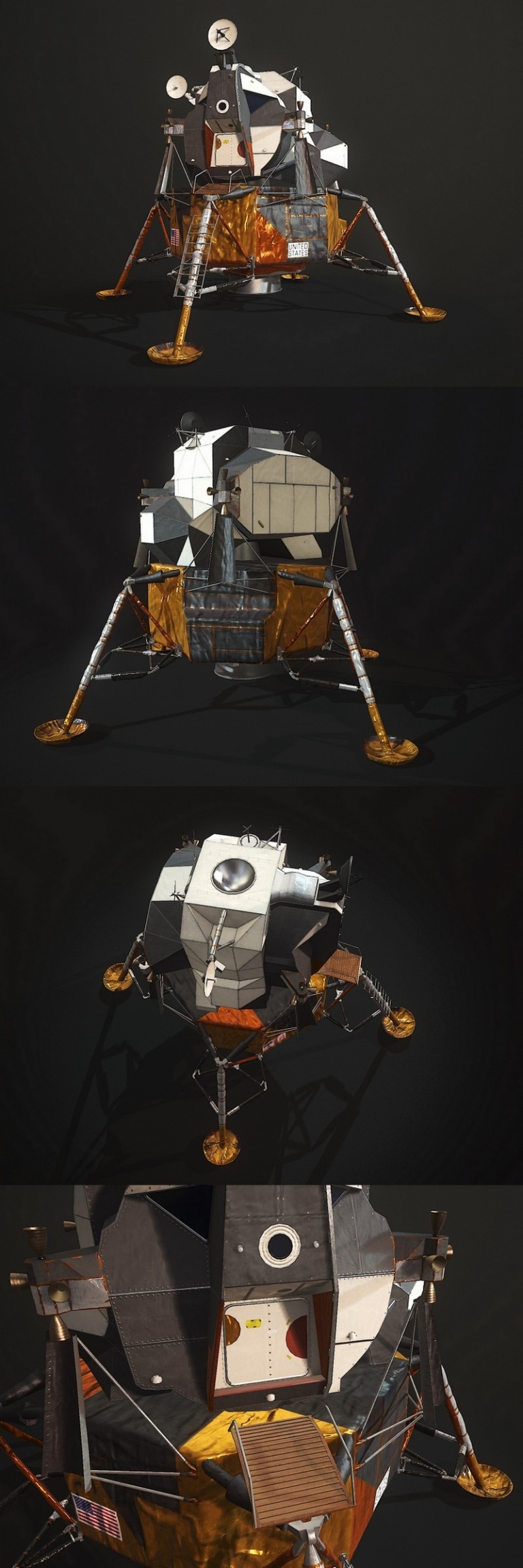 NASA Lunar Module – 3D Model