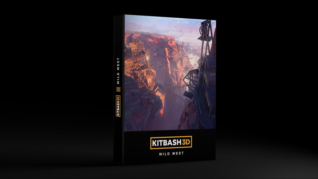 Kitbash3D - WILD WEST $200