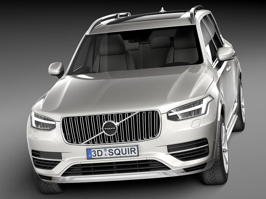 Volvo XC90 2015 - Hi-Poly 3d-model