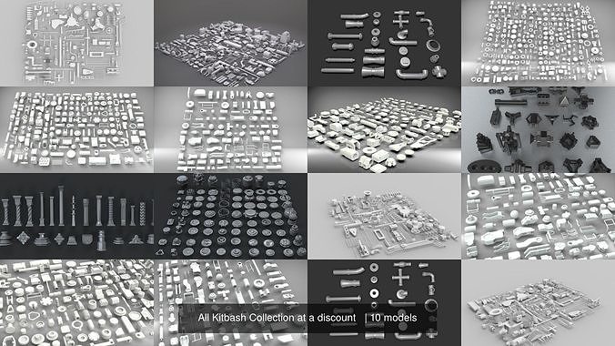 Cgtrader - All Kitbash Collection