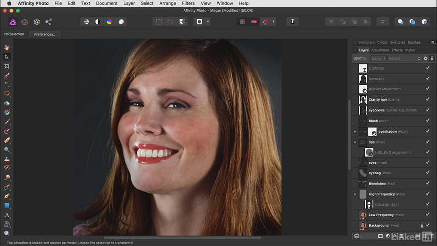 Lynda - Affinity Photo肖像照片修饰教程