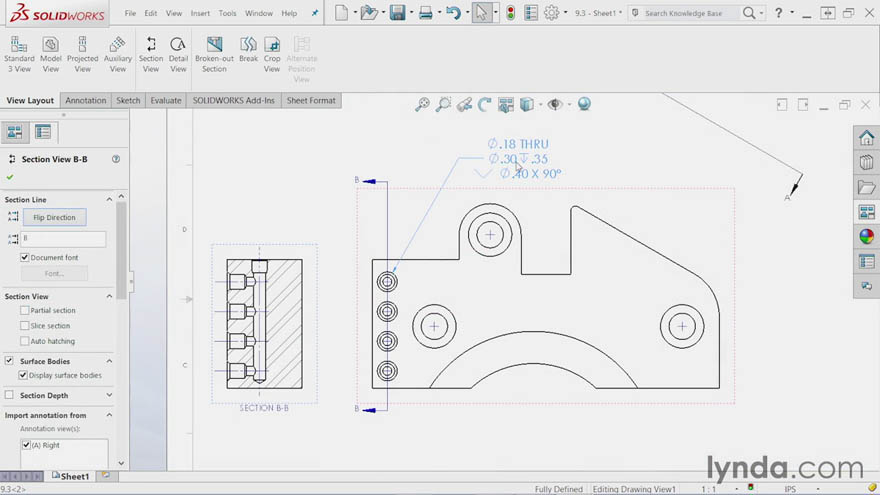 Lynda - SOLIDWORKS 基础教程