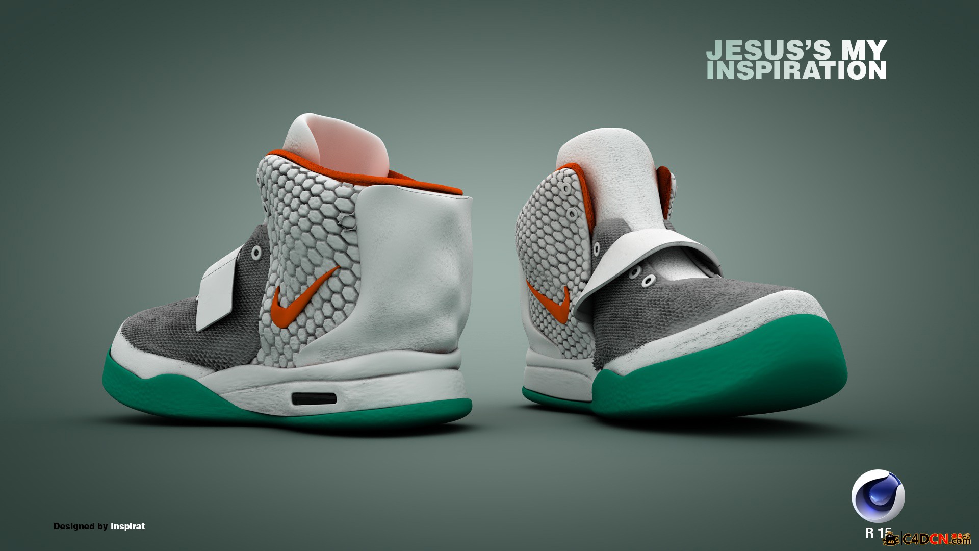 高精度耐克篮球鞋模型Basket nike